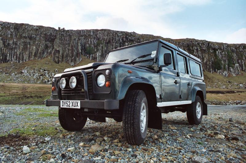 This was my first Defender, bought new in late 2002 from Stafford Land Rover 